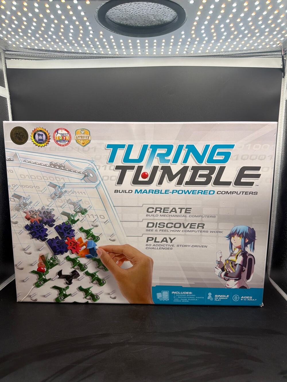 Turing Tumble Marble Powered Computer STEM Logic Game Educational 8+ COMPLETE
